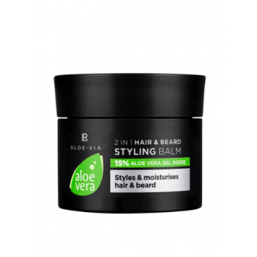 Aloe Vera 2 σε 1 Styling Balm για Μαλλιά και Γένια 50 ml