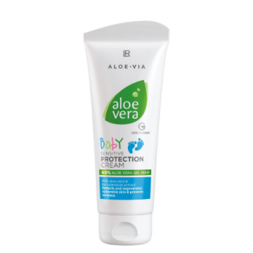 Aloe Vera Baby Sensitive Cream for Protection from Irritations 100 ml